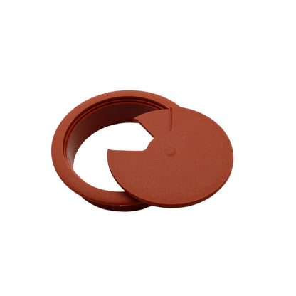 Plastic 60mm Desk Grommet, Pear