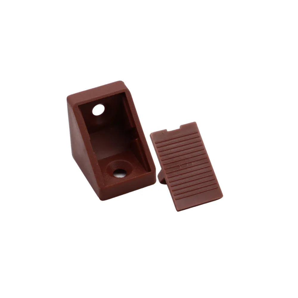 Plastic Corner Bracket with Separate Cover Cap