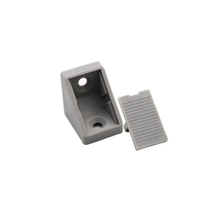 Plastic Corner Bracket with Separate Cover Cap