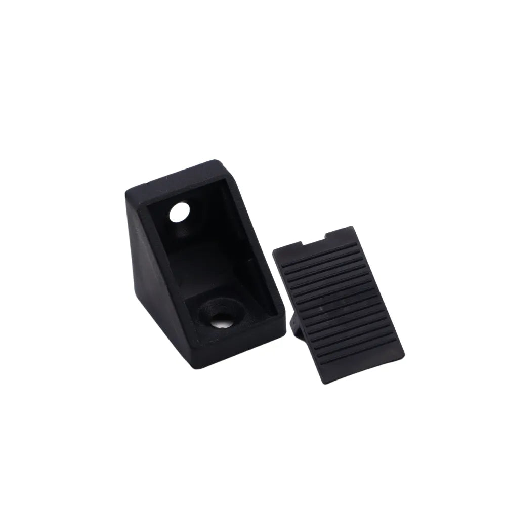 Plastic Corner Bracket with Separate Cover Cap