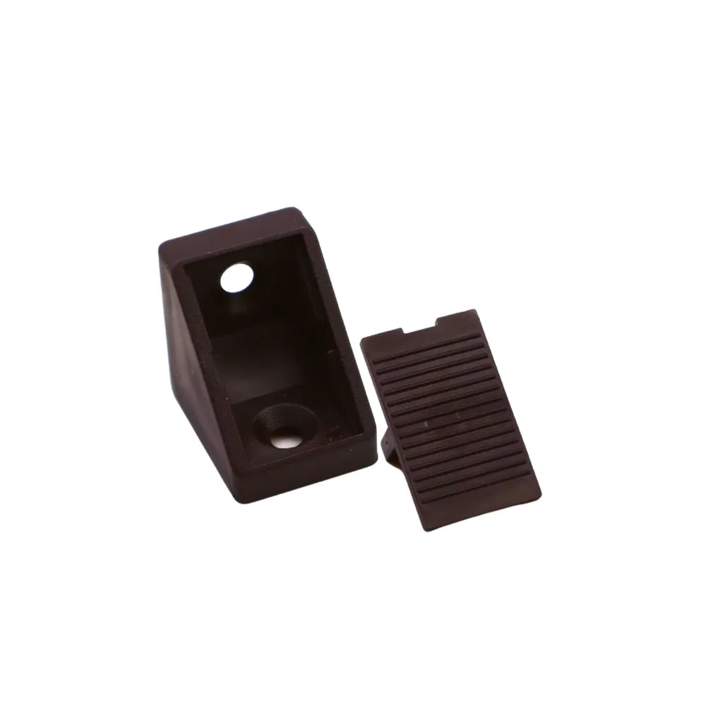 Plastic Corner Bracket with Separate Cover Cap