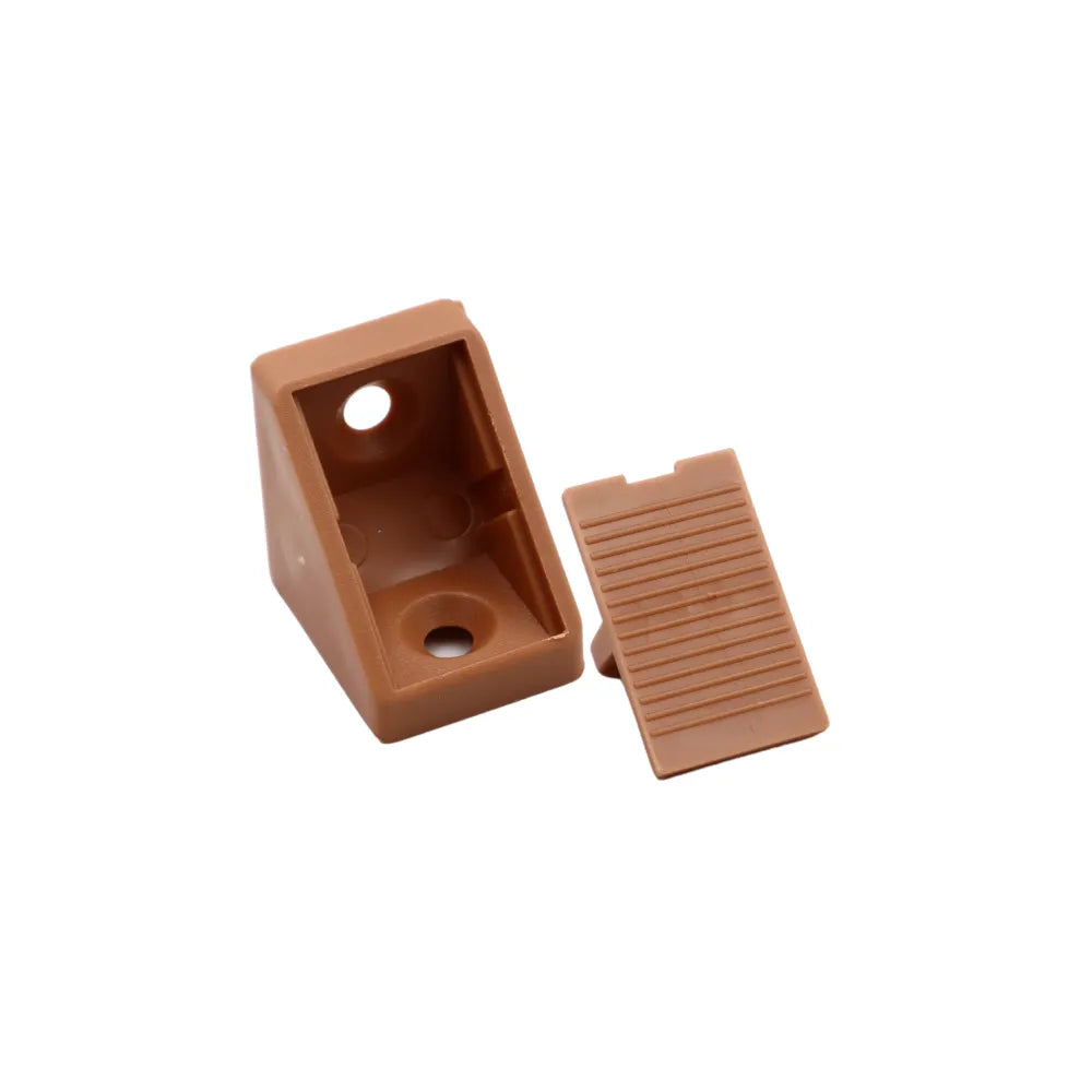 Plastic Corner Bracket with Separate Cover Cap