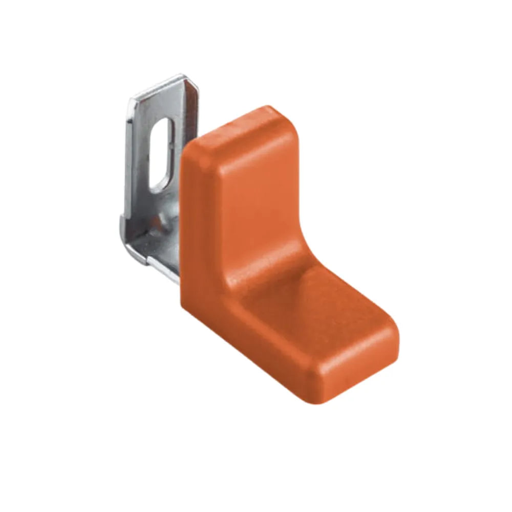Metal Angle Bracket with Plastic Cover Cap - Calvados