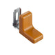 Metal Corner Shelf Bracket with Plastic Cover Cap - Alder