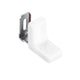 Metal Corner Brackets with Plastic Cover - White