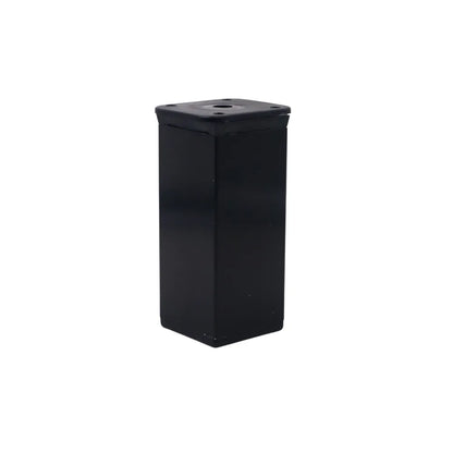 Square Furniture Legs 1-9/16 x 1-9/16 inch (40 x 40 mm) - 4 inch (100 mm) - Black