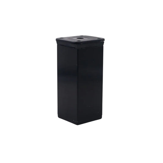 Square Furniture Legs 1-9/16 x 1-9/16 inch (40 x 40 mm) - 4 inch (100 mm) - Black