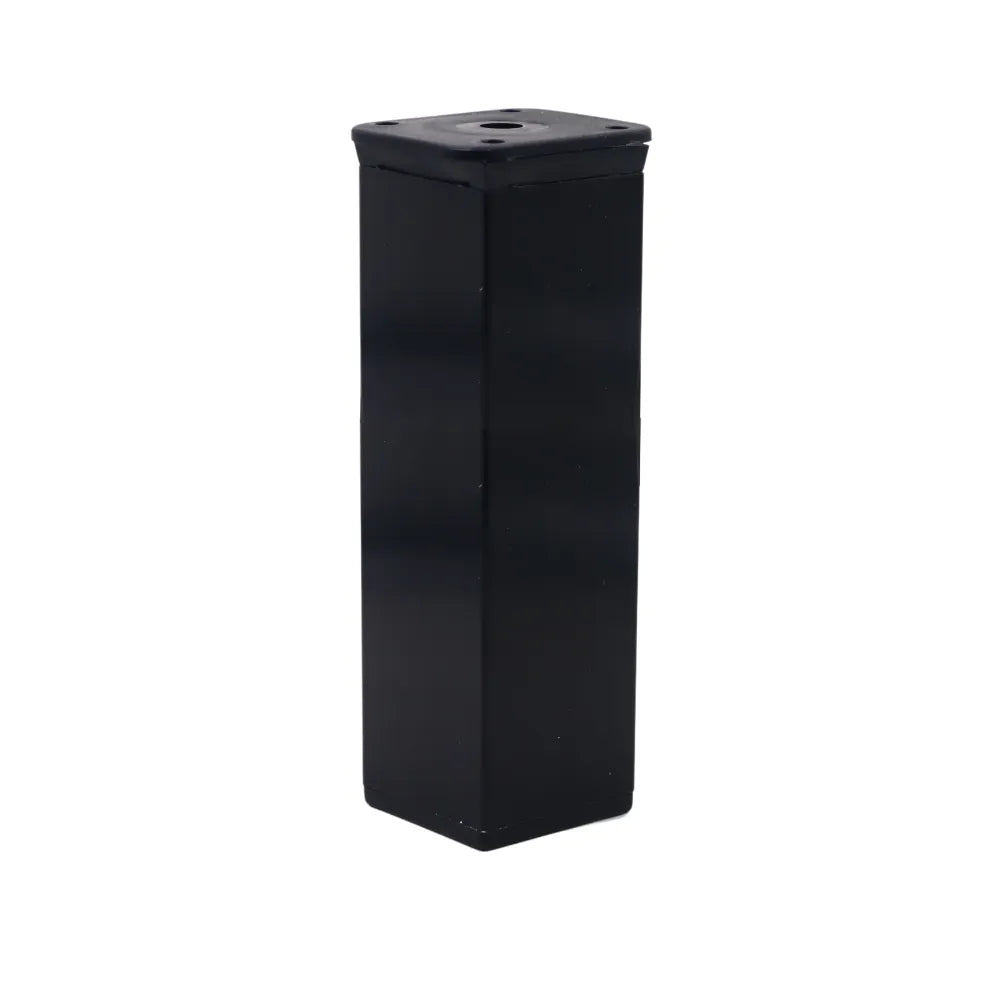 Square Furniture Legs 1-9/16 x 1-9/16 inch (40x40 mm) - 5-7/8 inch (150 mm) - Black