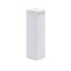 Square Furniture Legs 1-9/16 x 1-9/16 inch (40x40 mm) - 6 inch (150 mm) - White
