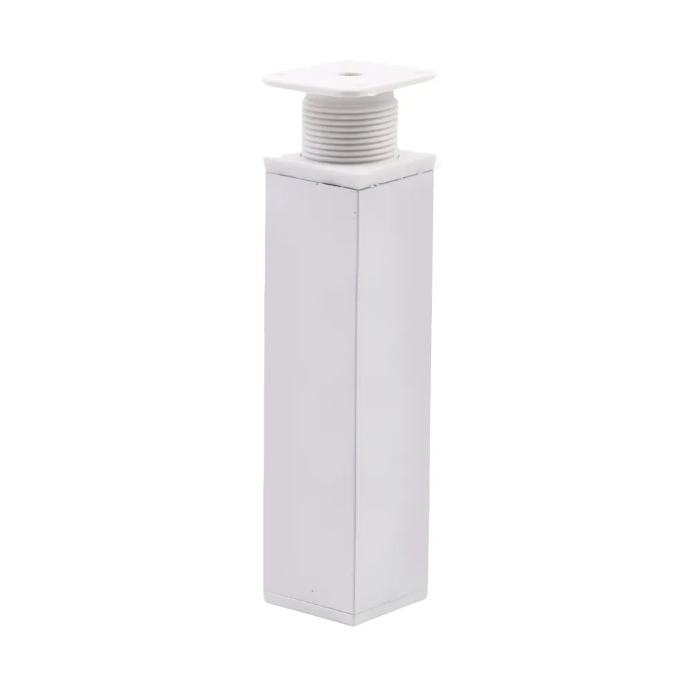Square Furniture Legs 1-9/16 x 1-9/16 inch (40x40 mm) - 6 inch (150 mm) - White