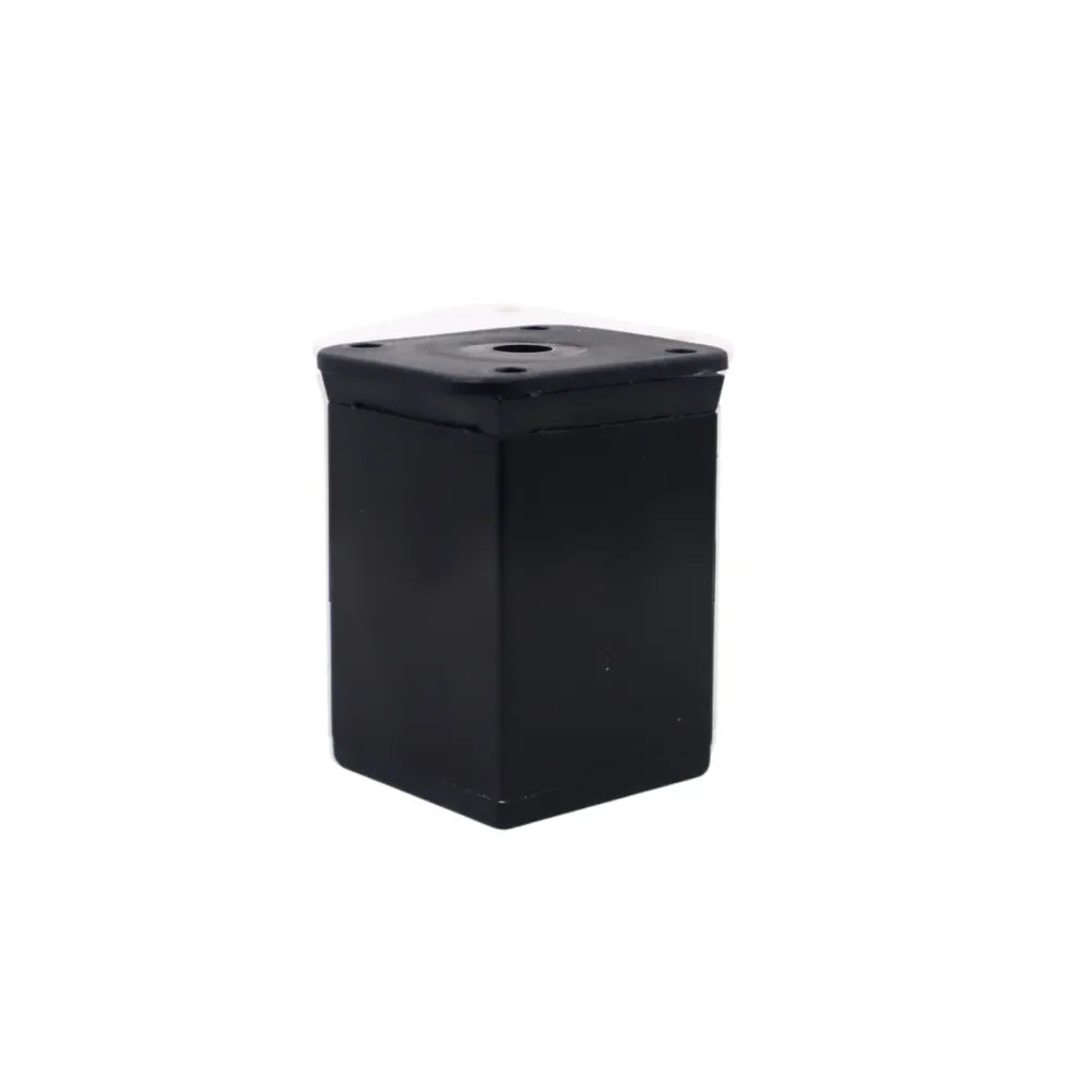 Square Furniture Legs 1-9/16 x 1-9/16 inch (40x40 mm) - 2-3/8 inch (60 mm) - Black