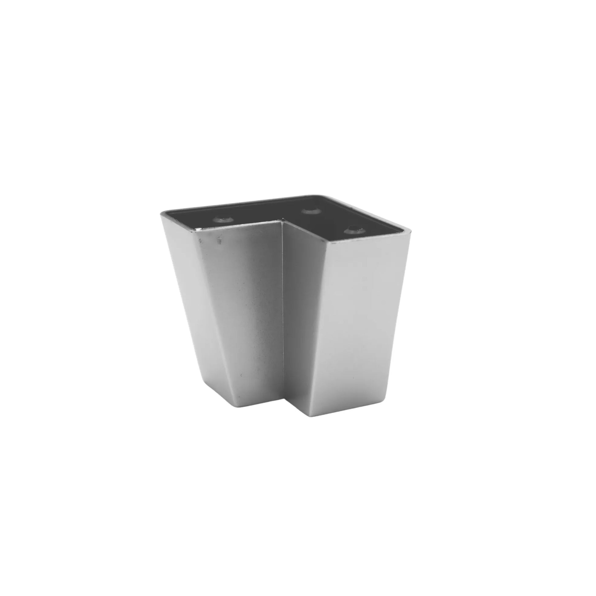 Square Furniture Legs / Adjustable Table Legs 2-3/8 x 2-3/8 inch (60x60 mm) - 2-3/8 inch (60 mm) Aluminum
