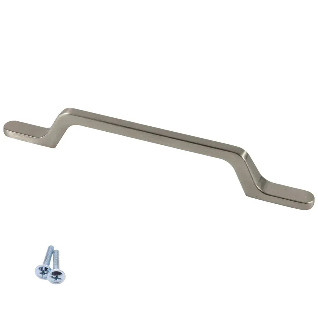 Cabinet Handle 160mm U098 - Brushed Stainless Steel