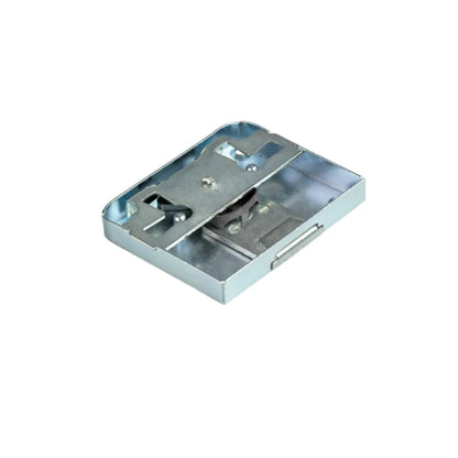 Cabinet & Drawer Lock 1-3/8 x 2-3/8 inch (35 x 60 mm) - White Zinc Plated