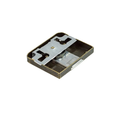 Cabinet & Drawer Lock 1-15/16 x 2-3/8 inch (49 x 60 mm) - Antique Gold