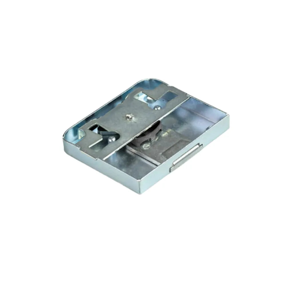 Cabinet & Drawer Lock 1-15/16 x 2-3/8 inch (49 x 60 mm) - White Zinc