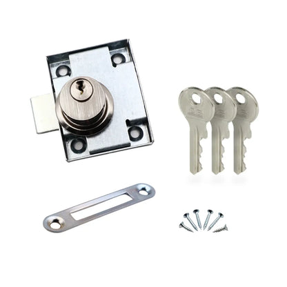 Cabinet & Drawer Lock Left/Right Hand 7/8 x 13/16 inch (22 x 21 mm)