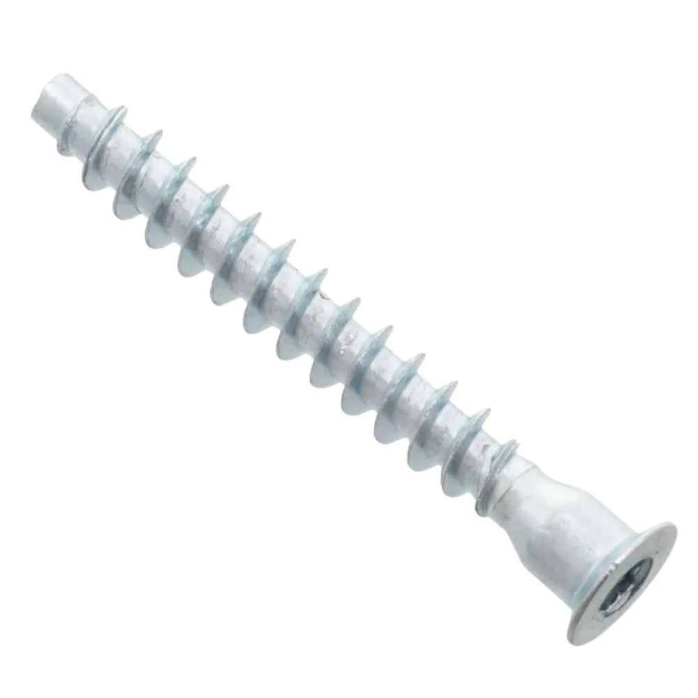 Zinc Furniture Screw - 1/4 inch x 2 inch (6.4 x 50 mm)