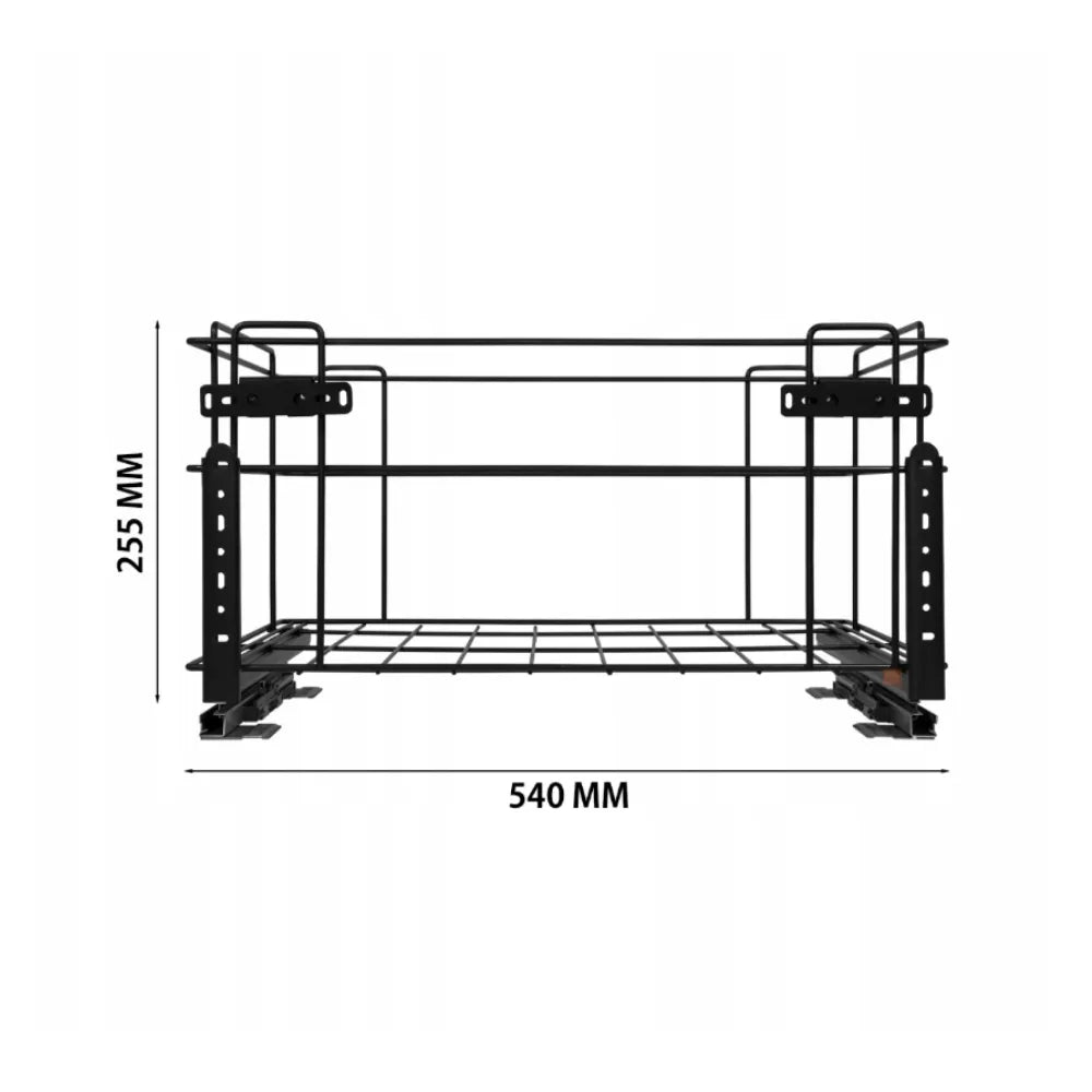 Cabinet Recycling Bins Soft-Close 3 x 4 gal (15 L) + 1 x 1.6 gal (6 L) - 23-5/8 inch (60 cm) Base Cabinet