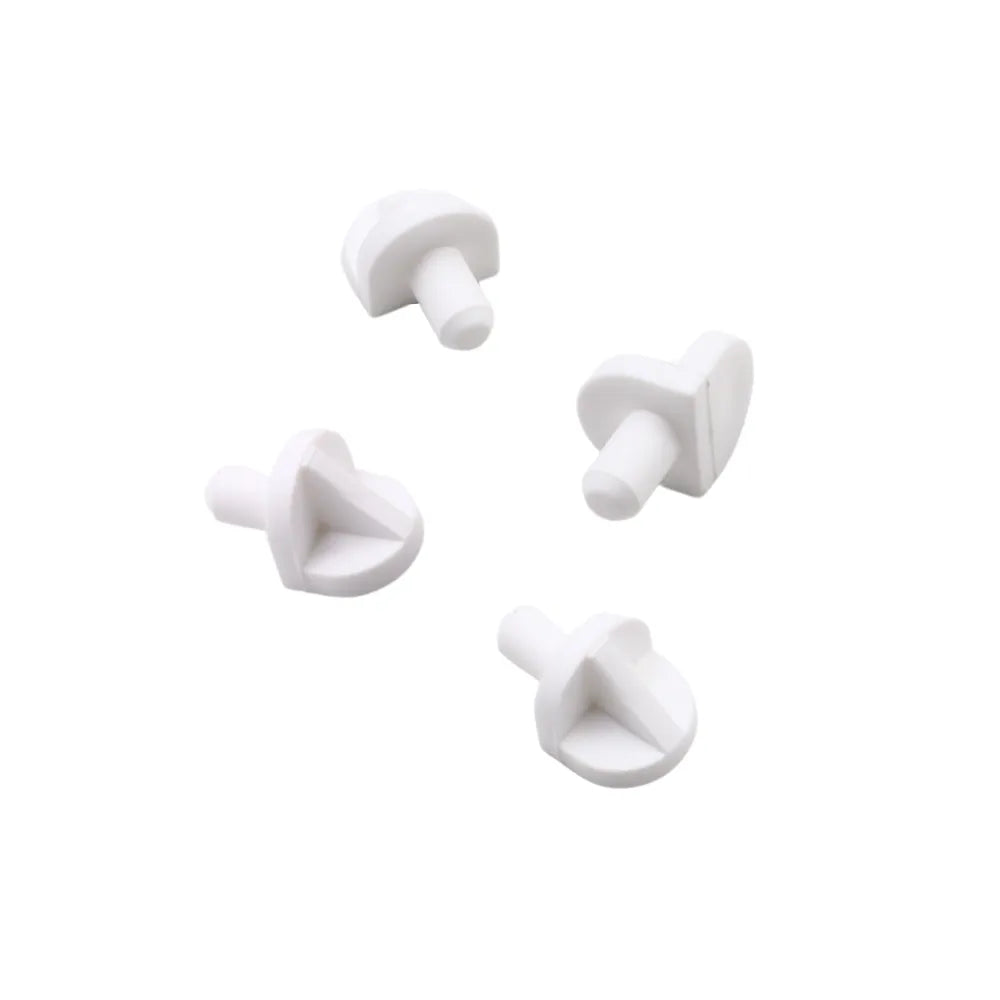Plastic Shelf Supports 3/16 inch (5 mm) - 20 Pcs.
