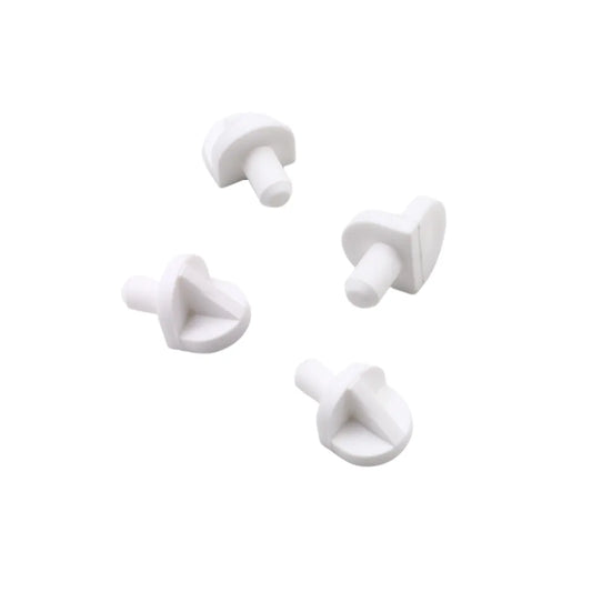 Plastic Shelf Supports 3/16 inch (5 mm) - 20 Pcs.