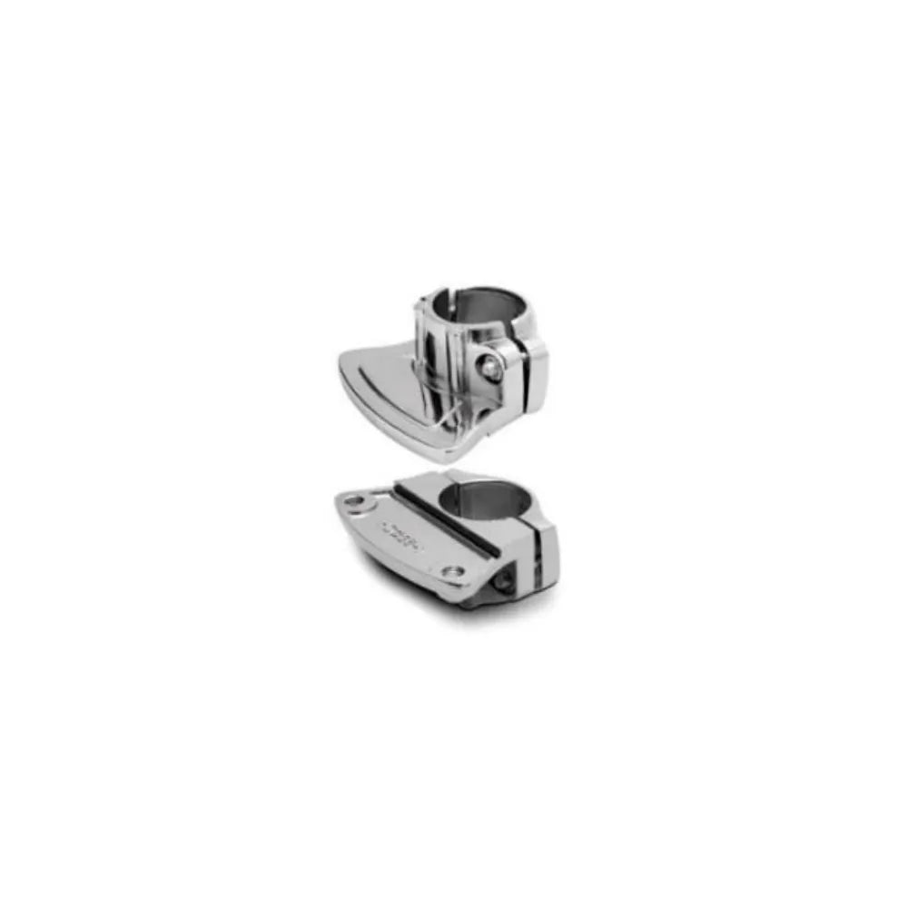 Shelf Support Connector Bracket, Single-Sided 1 inch (25 mm), Chrome