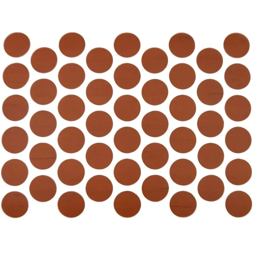 Self-Adhesive Screw Cover Caps - Birch 9/16 inch (14 mm)