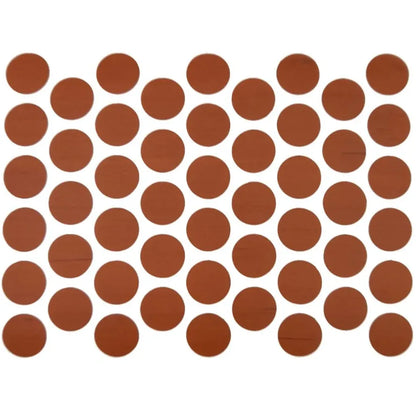 Self-Adhesive Screw Cover Caps - Birch 9/16 inch (14 mm)