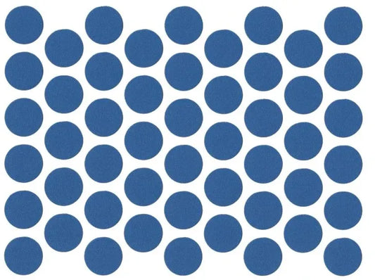 Self-Adhesive Screw Cover Caps - Blue 9/16 inch (14 mm)