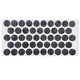 Self-Adhesive Felt Pad 3/4 inch (20 mm) Gray