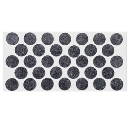 Self-Adhesive Felt Pads 15/16 inch (24 mm) Gray