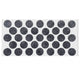 Self-Adhesive Felt Pads 15/16 inch (24 mm) Gray