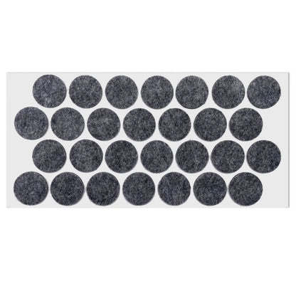 Self-Adhesive Felt Pad 1-1/8 inch (28 mm) Gray
