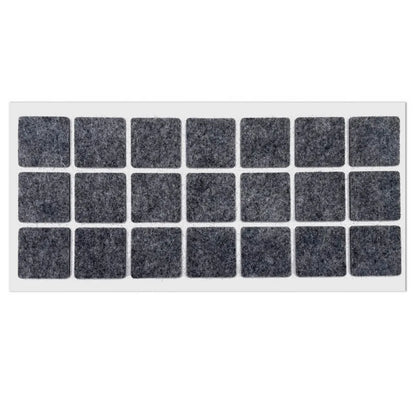 Self-Adhesive Felt Pad 1-3/16 x 1-3/16 inch (30x30 mm) Gray