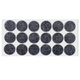 Self-Adhesive Felt Pad 1-3/8 inch (35 mm) Gray