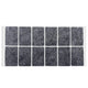 Self-Adhesive Felt Pad 1-3/8 x 2-3/16 inch (35 x 55 mm) Gray