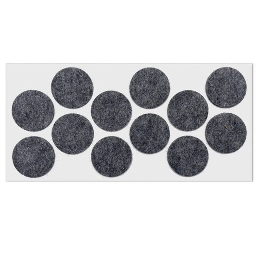 Self-Adhesive Felt Pad 1-9/16 inch (40 mm) Dia., Gray