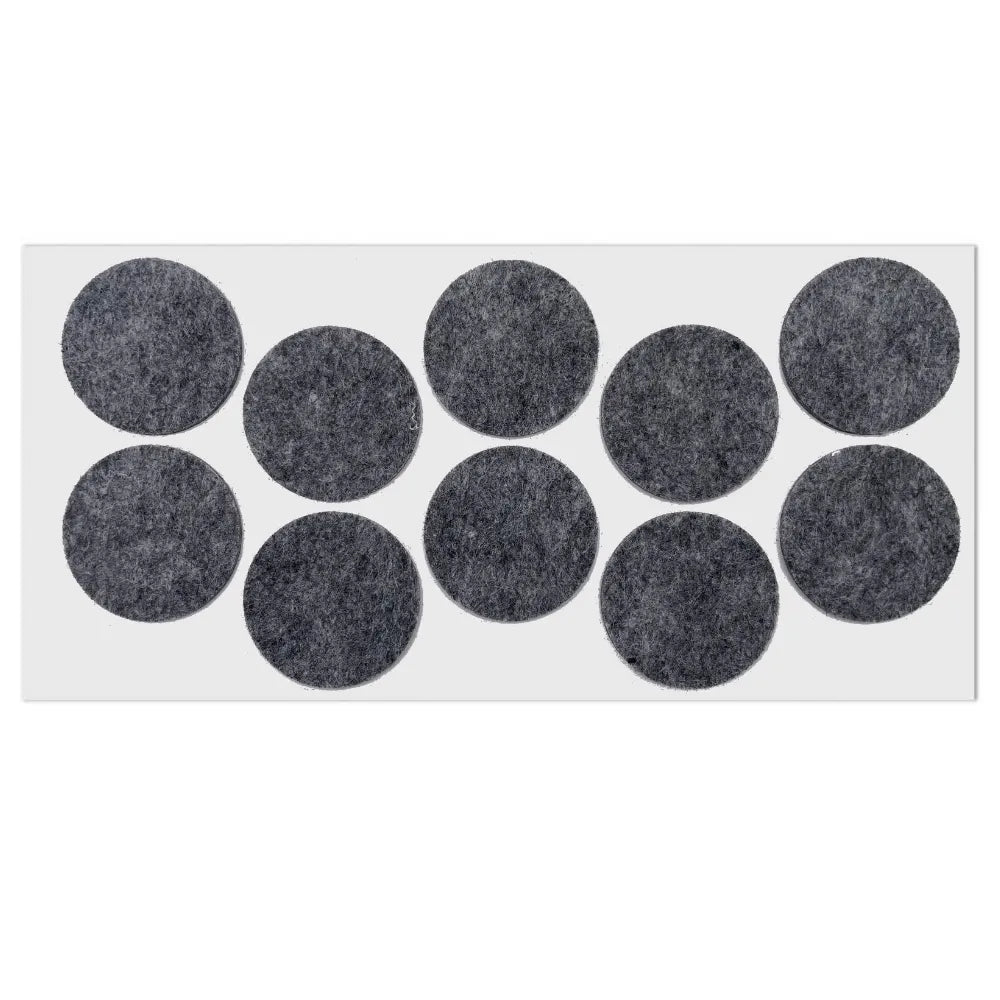Self-Adhesive Felt Pad 1-3/4 inch (45 mm) Gray