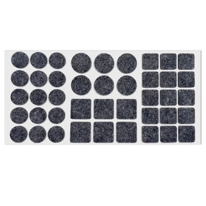 Self-Adhesive Felt Pad Mix Gray