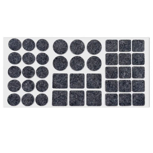 Self-Adhesive Felt Pad Mix Gray