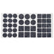 Self-Adhesive Felt Pad Mix Gray