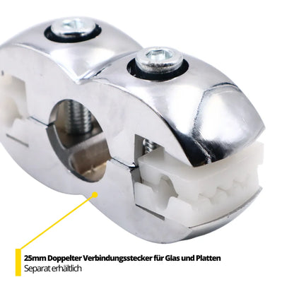 Plug Insert for Glass, White