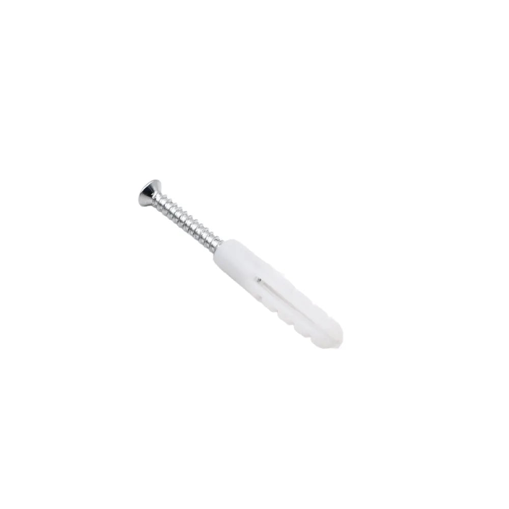 Universal Wall Anchors 1/4 inch x 1-3/8 inch (6x35 mm) - Rimless - 10 Pack