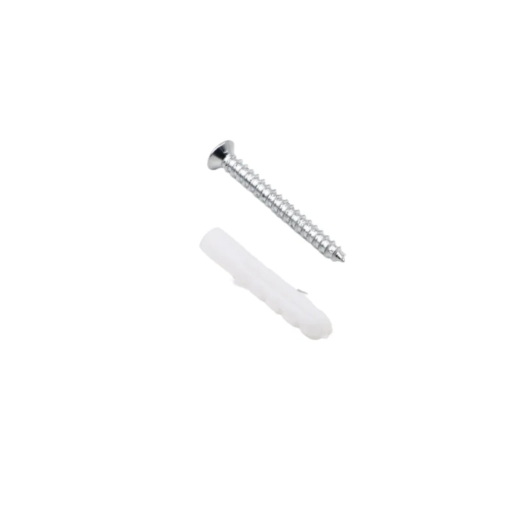 Universal Wall Anchors 1/4 inch x 1-3/8 inch (6x35 mm) - Rimless - 10 Pack