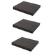 Concealed Floating Bookshelf - 3-Pack - Anthracite Oak - 9-1/4 inch (23.5 cm)