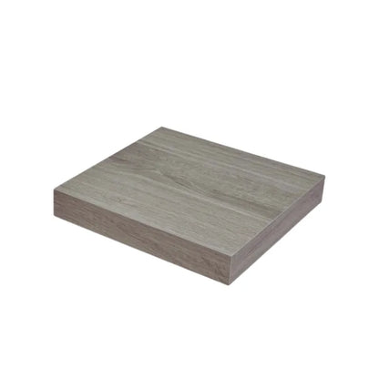 Concealed Floating Shelf - Set of 3 - Grey Oak - 9-1/4 inch (23.5 cm)