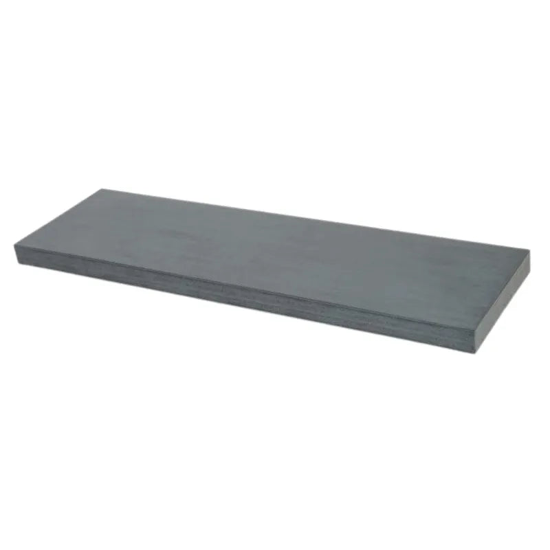 Concealed Floating Bookshelves - 3-Pack - Industrial Gray - 47-1/4 inch (120 cm)