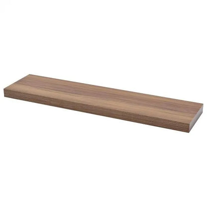 Concealed Floating Bookshelves - 3-Pack - Walnut - 35-7/16 inch (90 cm)
