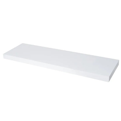 Concealed Floating Shelves - Set of 3 - Matte White - 31-1/2 inch (800 mm)