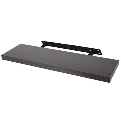 Floating Shelf Set - 3 Pack - Wenge - 31-1/2 inch (80 cm)